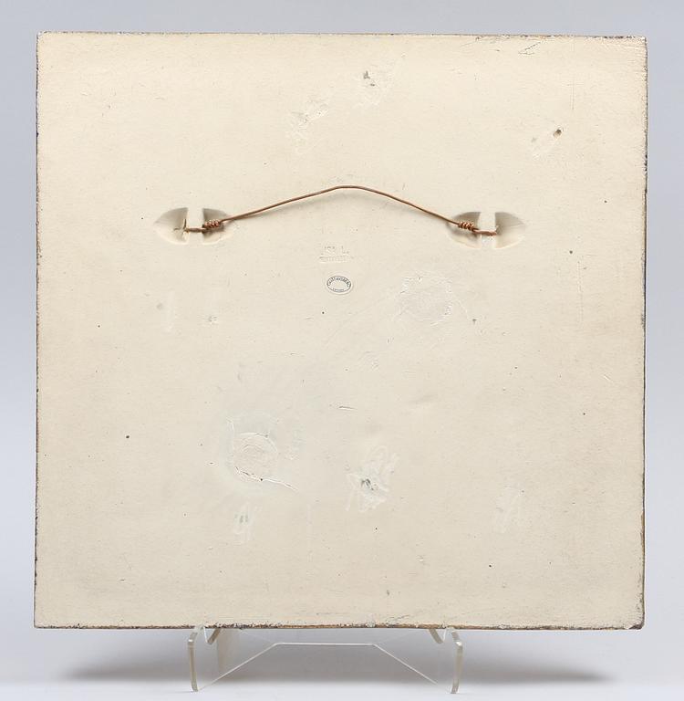 VÄGGRELIEF, stengods, Lisa Larson, Gustavsberg.