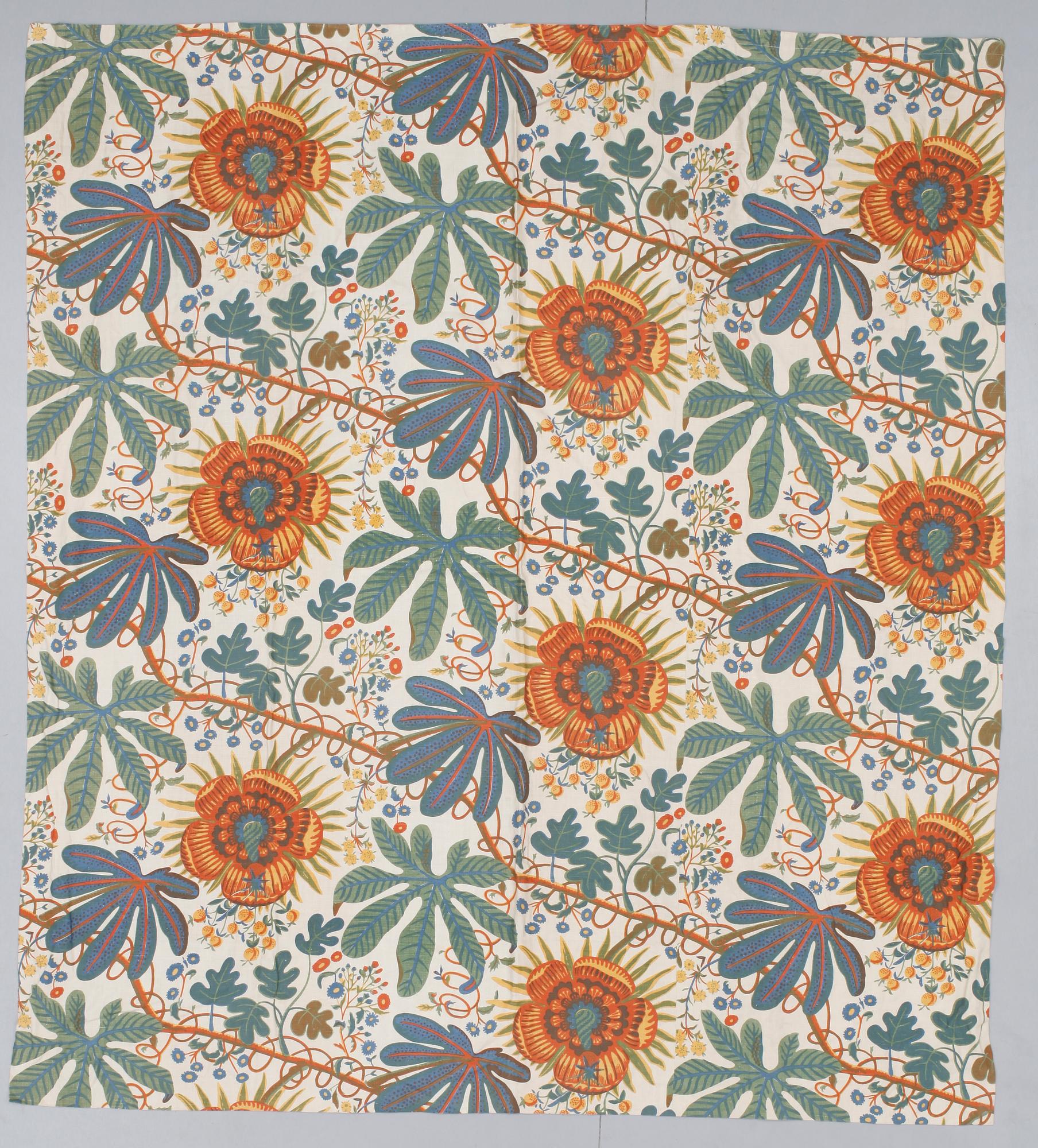 GARDINER, ett par, "Aralia", Josef Frank, Firma Svenskt Tenn.