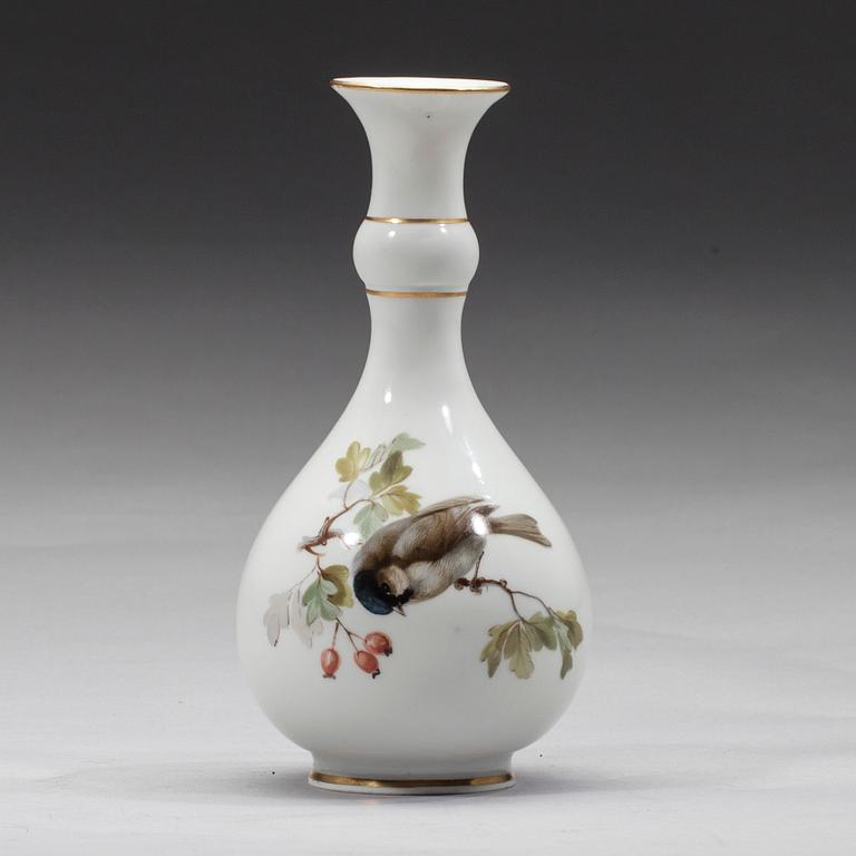 VAS, porslin, Meissen, ca 1900.