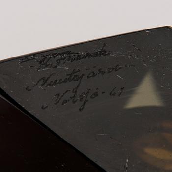KAJ FRANCK, maljakko, "Prisma KF 215", signeerattu, Nuutajärvi Notsjö -61.