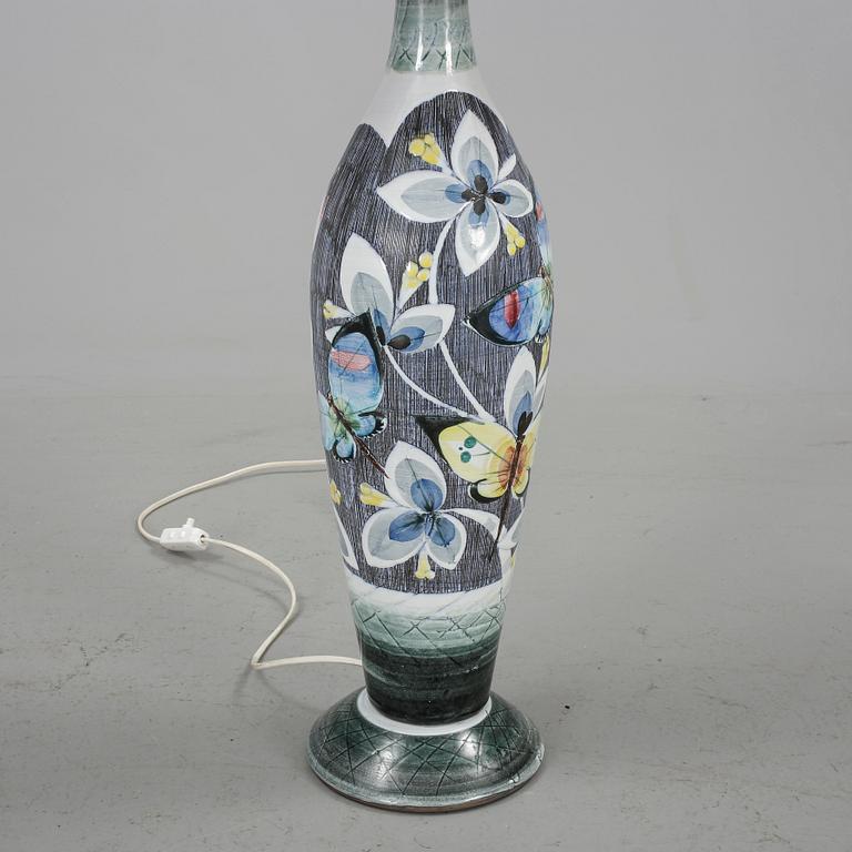 GOLVLAMPA, keramik, Tilgmans keramik, 1900-talets tredje kvartal.