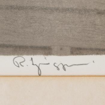 REINHOLD LJUNGGREN, färglitografi, signerad, provtryck.