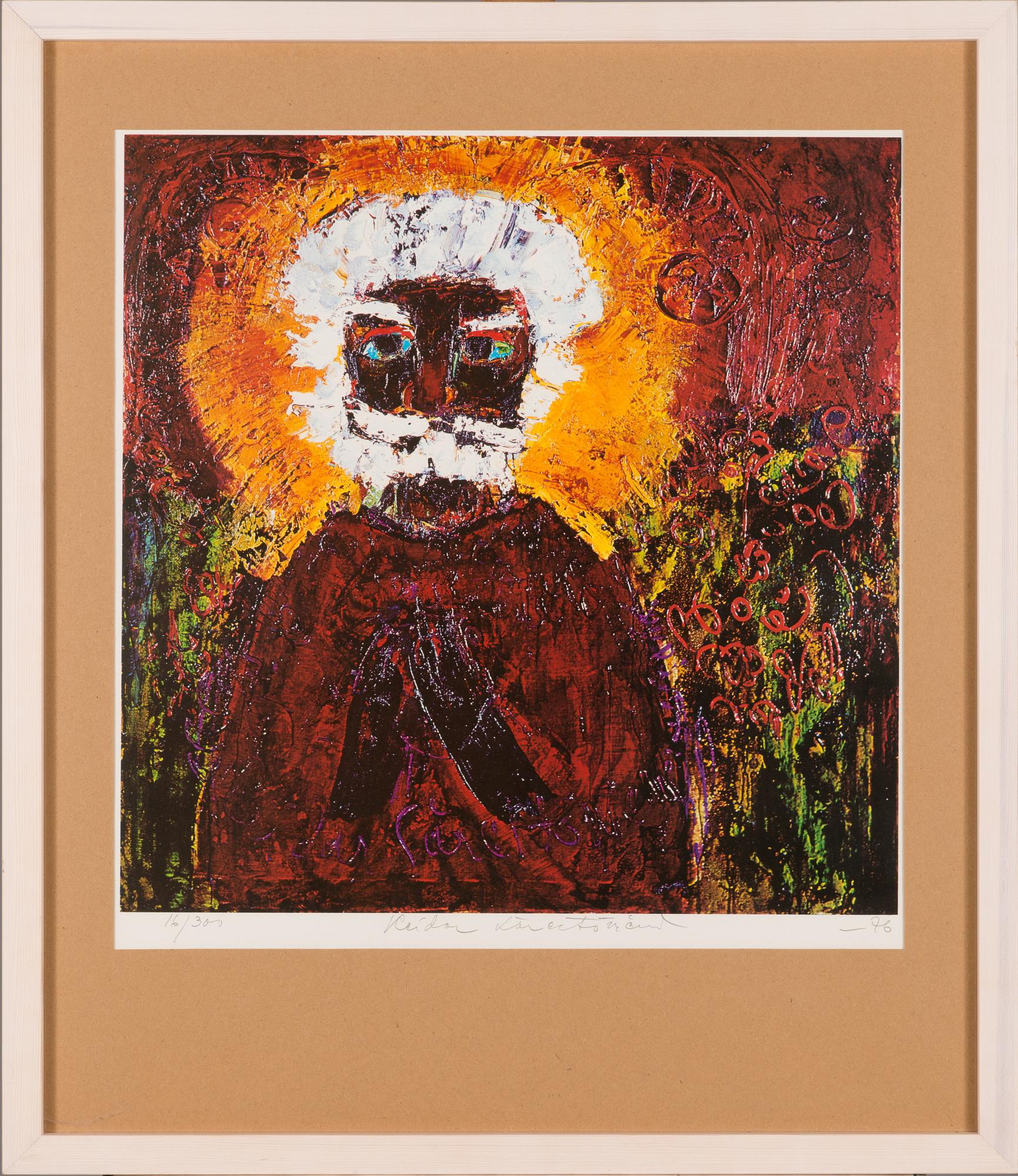 Reidar Särestöniemi, off set print, signed and dated -76, numbered 16/300.