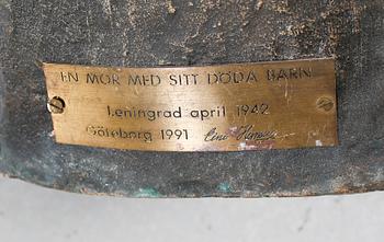 EINO HANSKI, skulptur, brons, signerad och daterad 1942/1991.