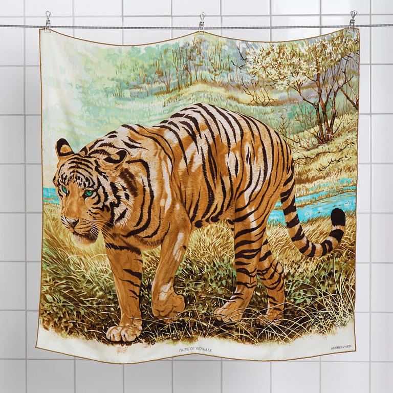 SCARF, " Tigre du Bengale", Hermès.