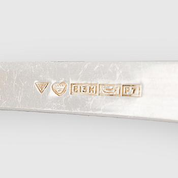 A 29-piece set of 'Tähkä' silver cutlery, Finnish hallmarks.