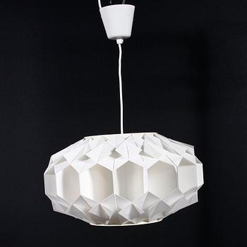 TAKLAMPA, plast. 1960/70-tal.