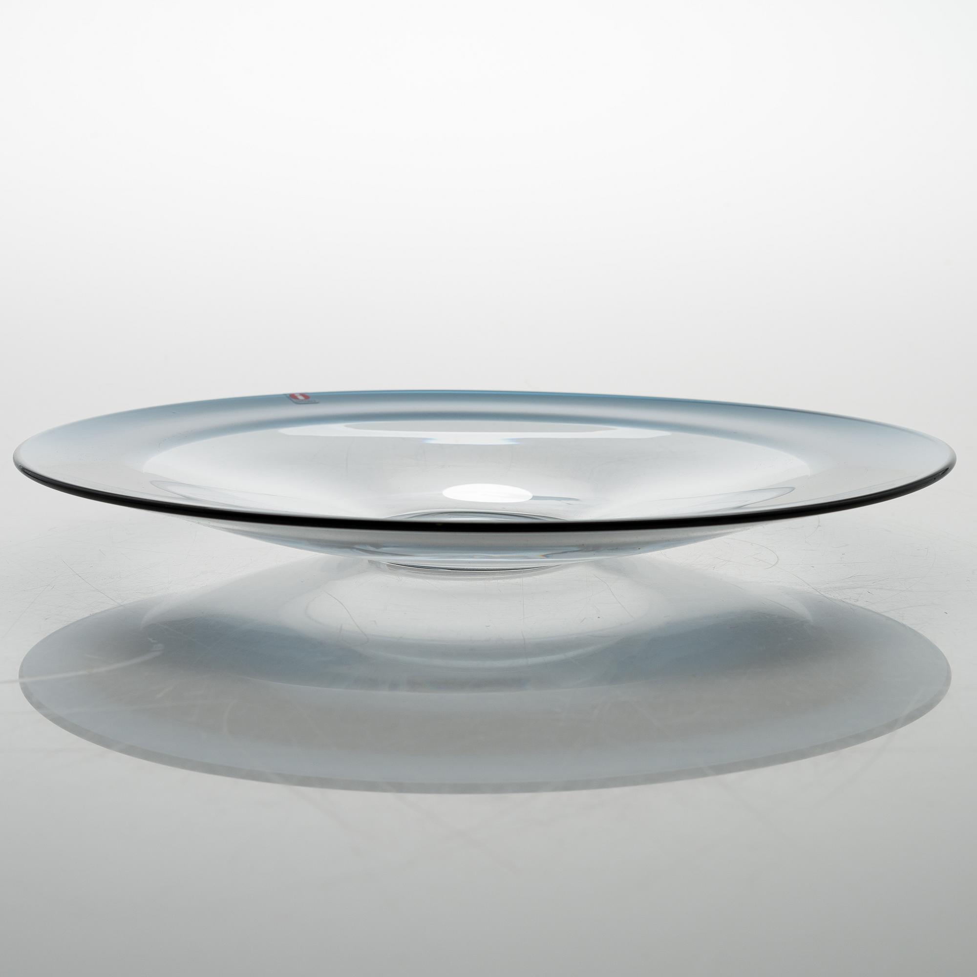 TIMO SARPANEVA, FAT, i-linjen, glas. Märkta Exhibition edition 2002 Timo Sarpaneva 67/100. Iittala.