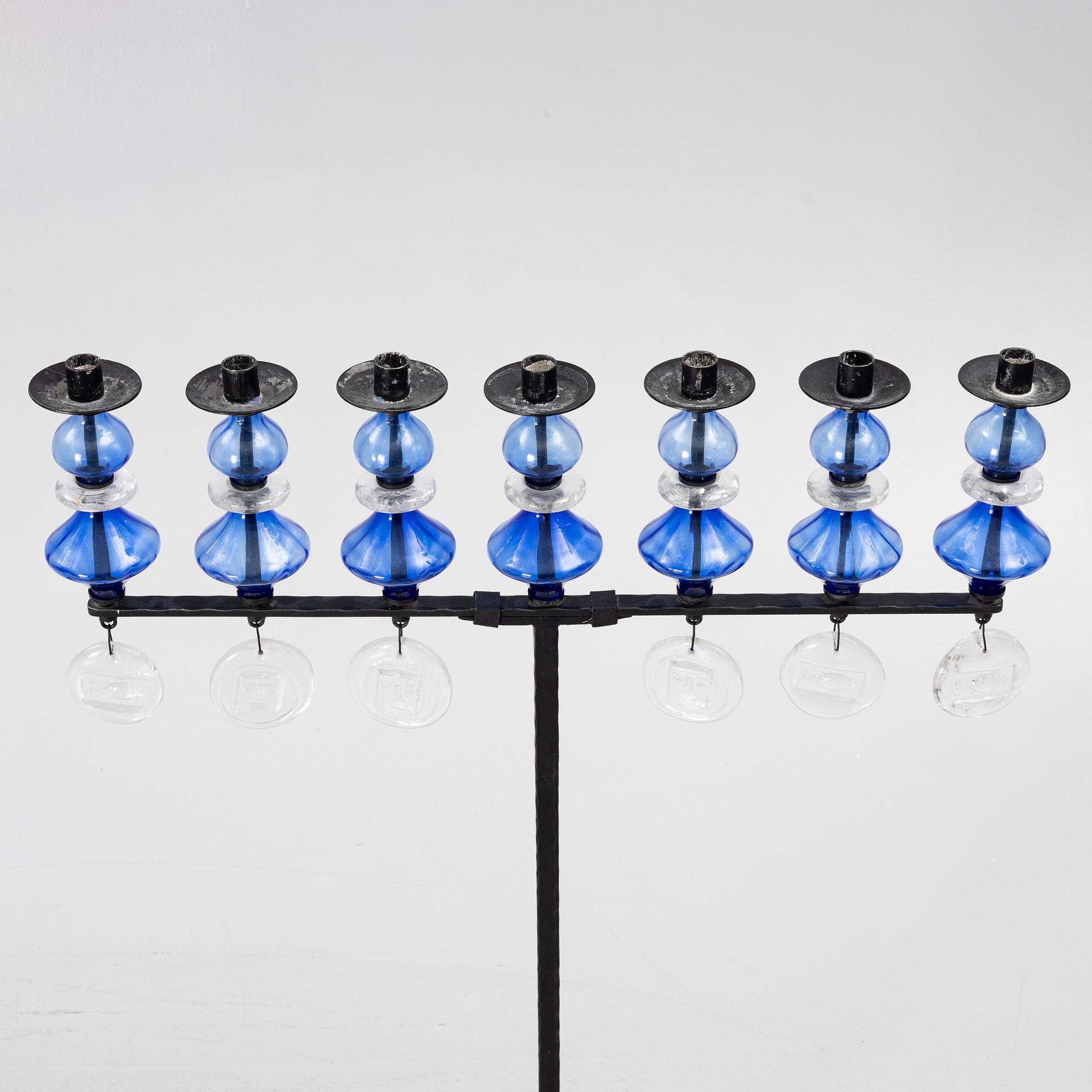 Erik Höglund, golvkandelaber, Boda Smide.