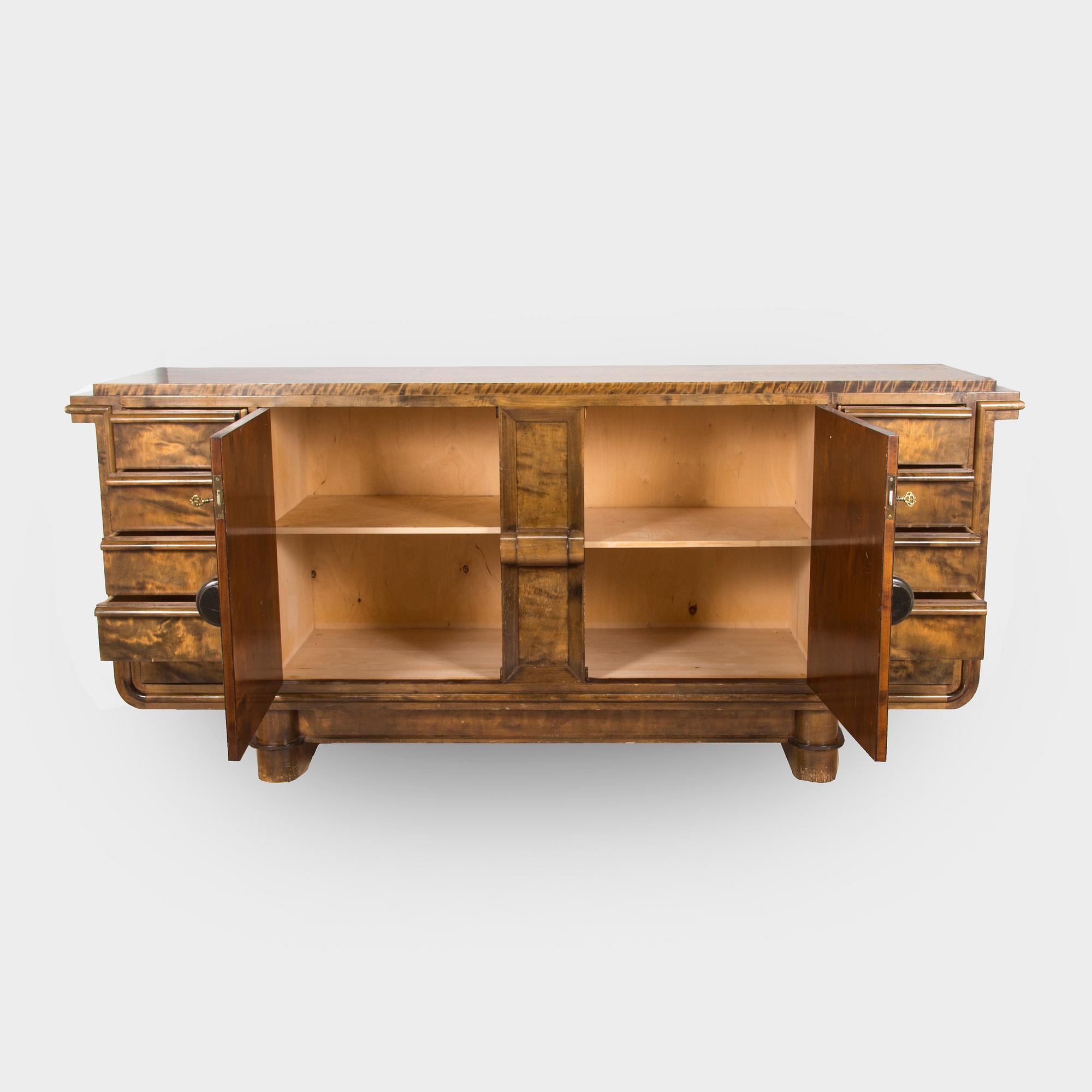 A late 1930s 'Paris' side board /cupboard model 290, Asko, Finland.