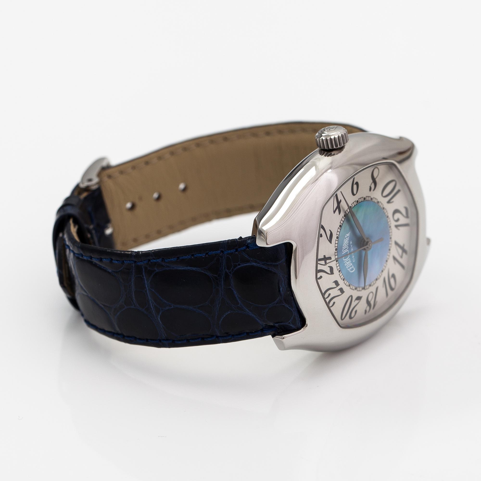 Cedric Johner, Abyss, wristwatch, 39 mm.