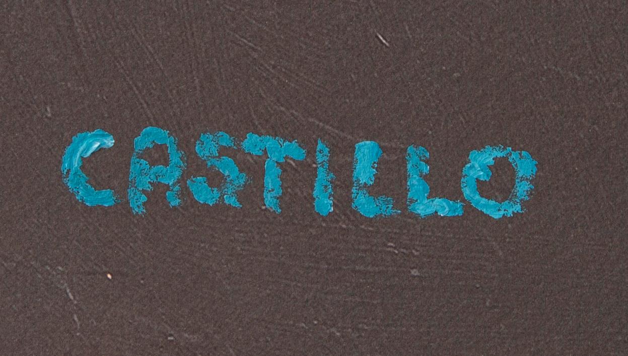 Jorge Castillo, a signed and numbered hand colored serigraph.