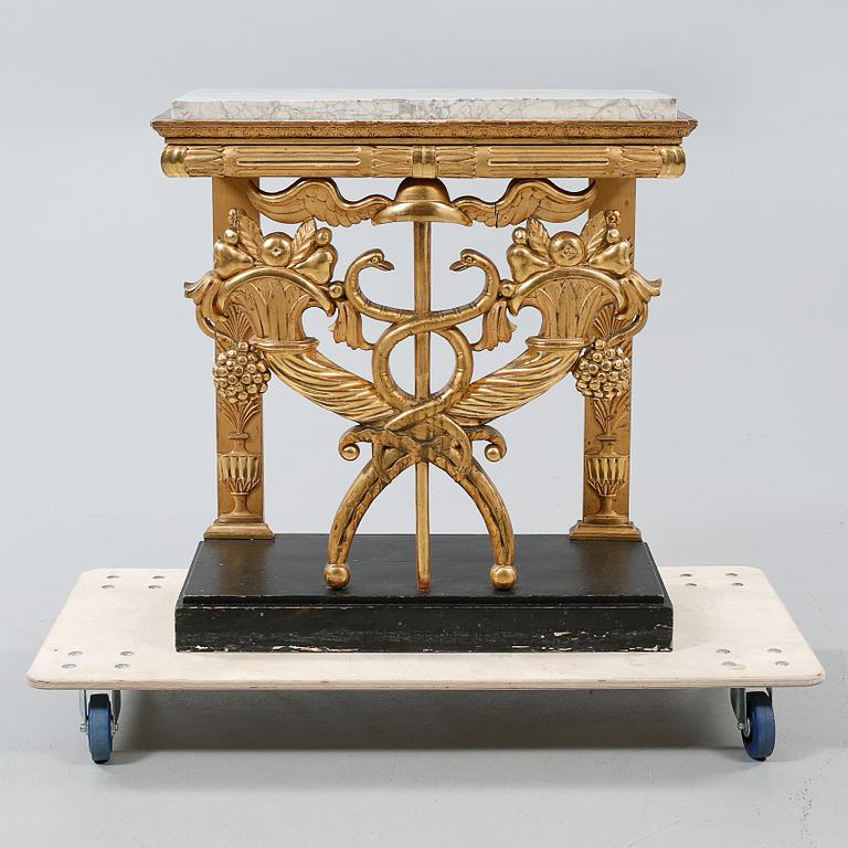 KONSOLBORD, empire-stil, omkring år 1900.