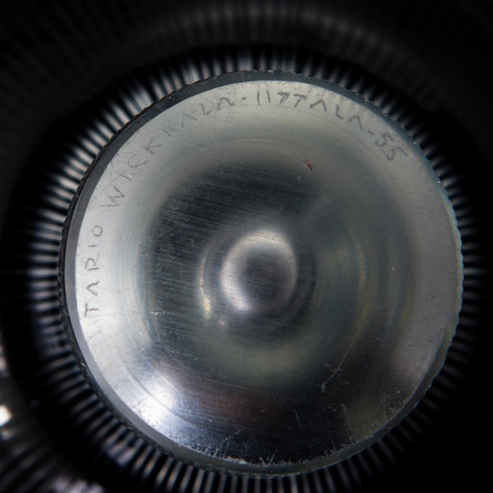 TAPIO WIRKKALA, "Kantarelli" och "Tatti", glas, signerade Tapio Wirkkala Iittala -55.