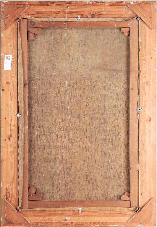 AXEL LEOPOLD WIBERG, olja på duk. Sign.