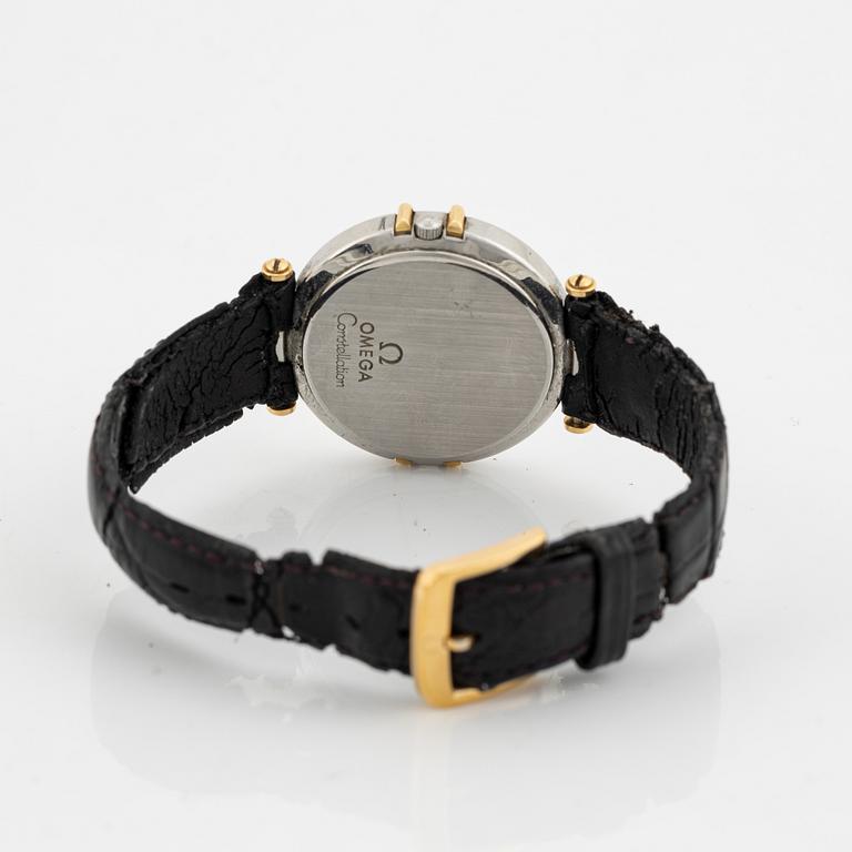 Omega, Constellation, "Uggla", wristwatch, 33 mm.
