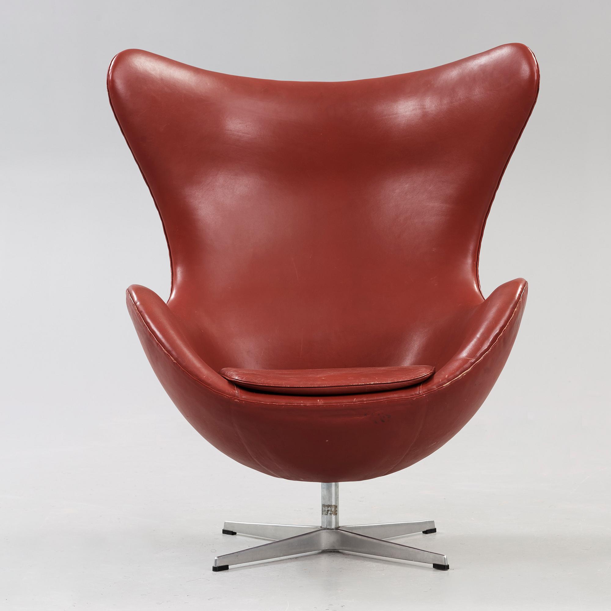 FÅTÖLJ, "Ägget", Arne Jacobsen, Fritz Hansen, Danmark, 1978.
