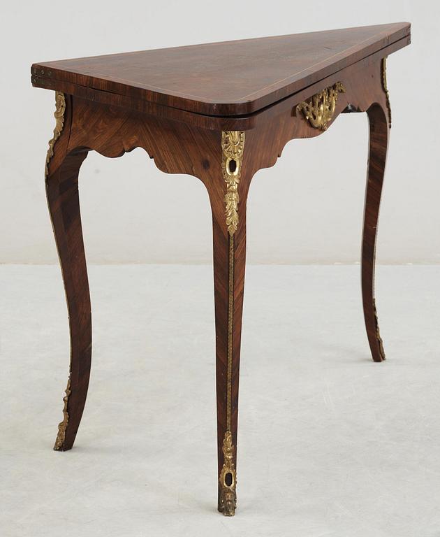 A Swedish Rococo 18th century games table.