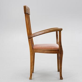 Jugend/Art Nouveau, Armchair, early 20th century.