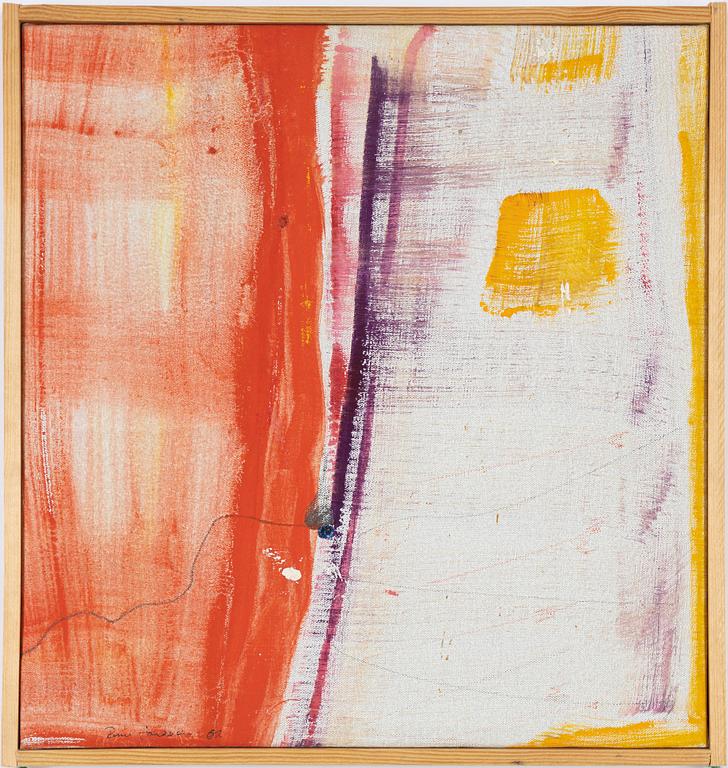 Rune Jansson, oil on canvas, signed and dated -62.