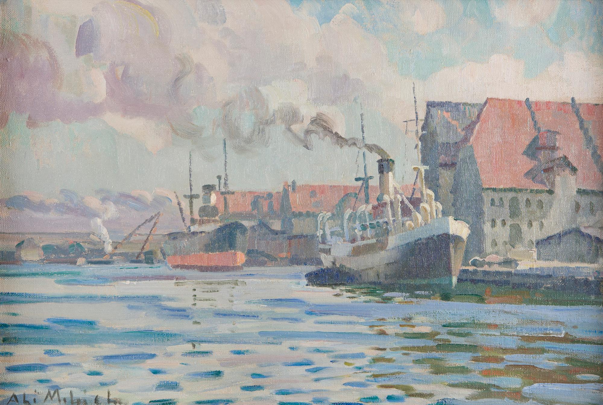 Ali Munsterhjelm, Hamnvy.