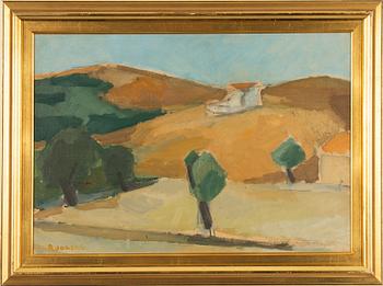 Gustav Rudberg, Southern Landscape.