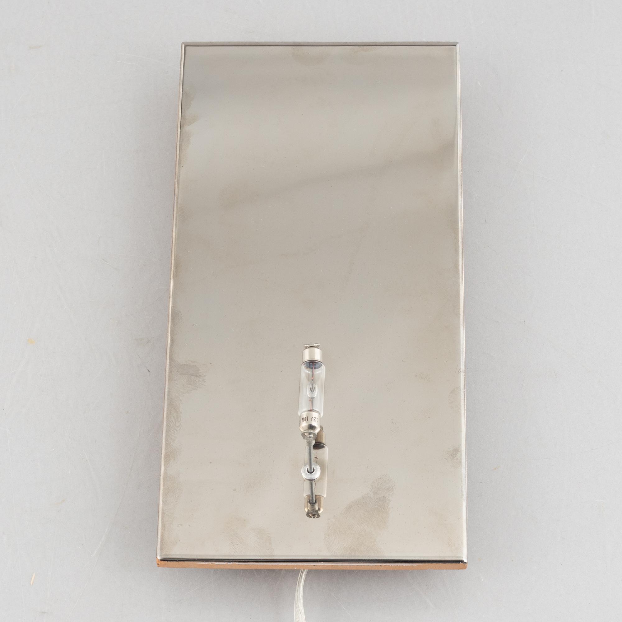 Anders Jansson, vägglampa, Draken Arkitektur, 1900-tal, proveniens Lars Norén.