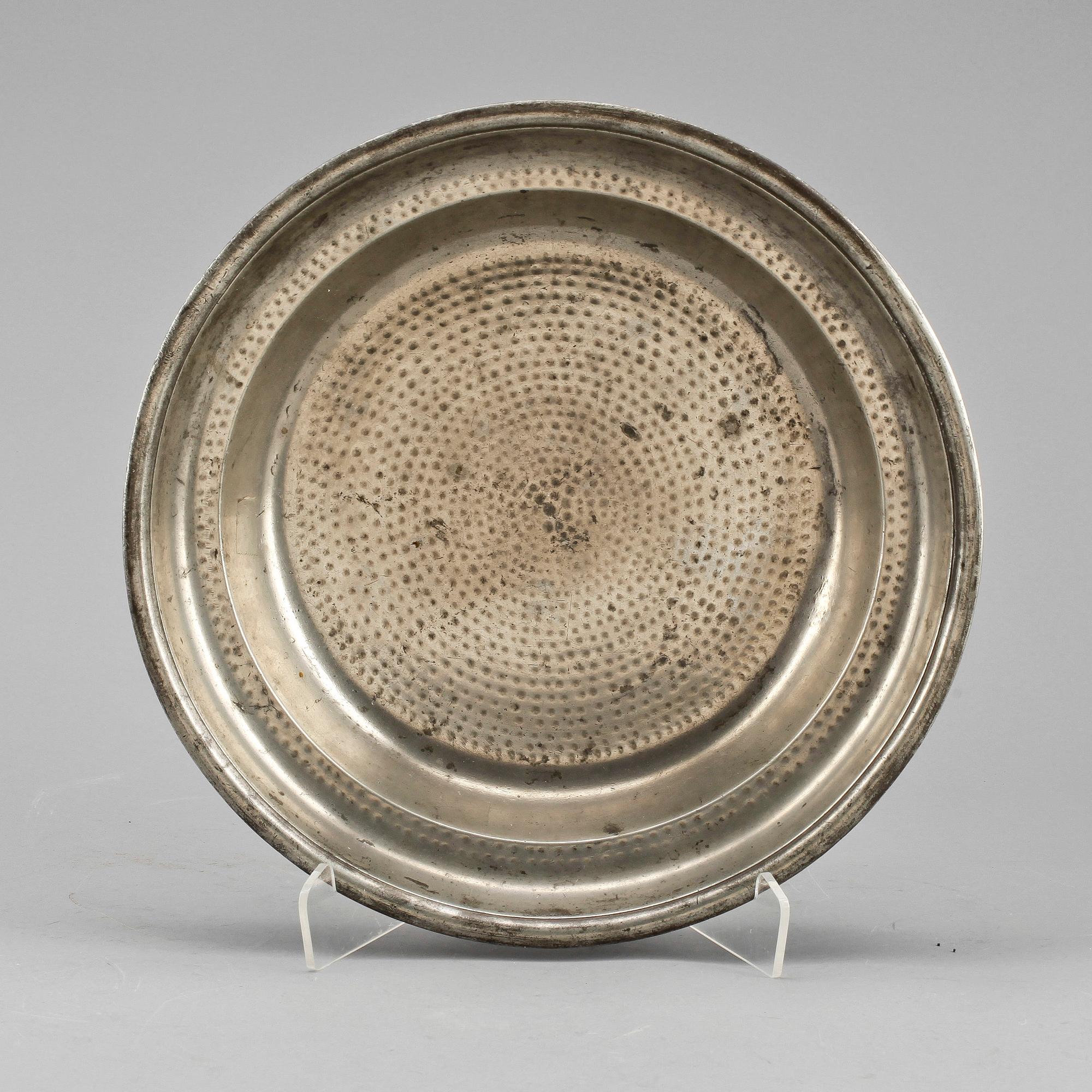 FAT, tenn, Jakob Sauer(III), verksam 1763-1802/04 i Stockholm.