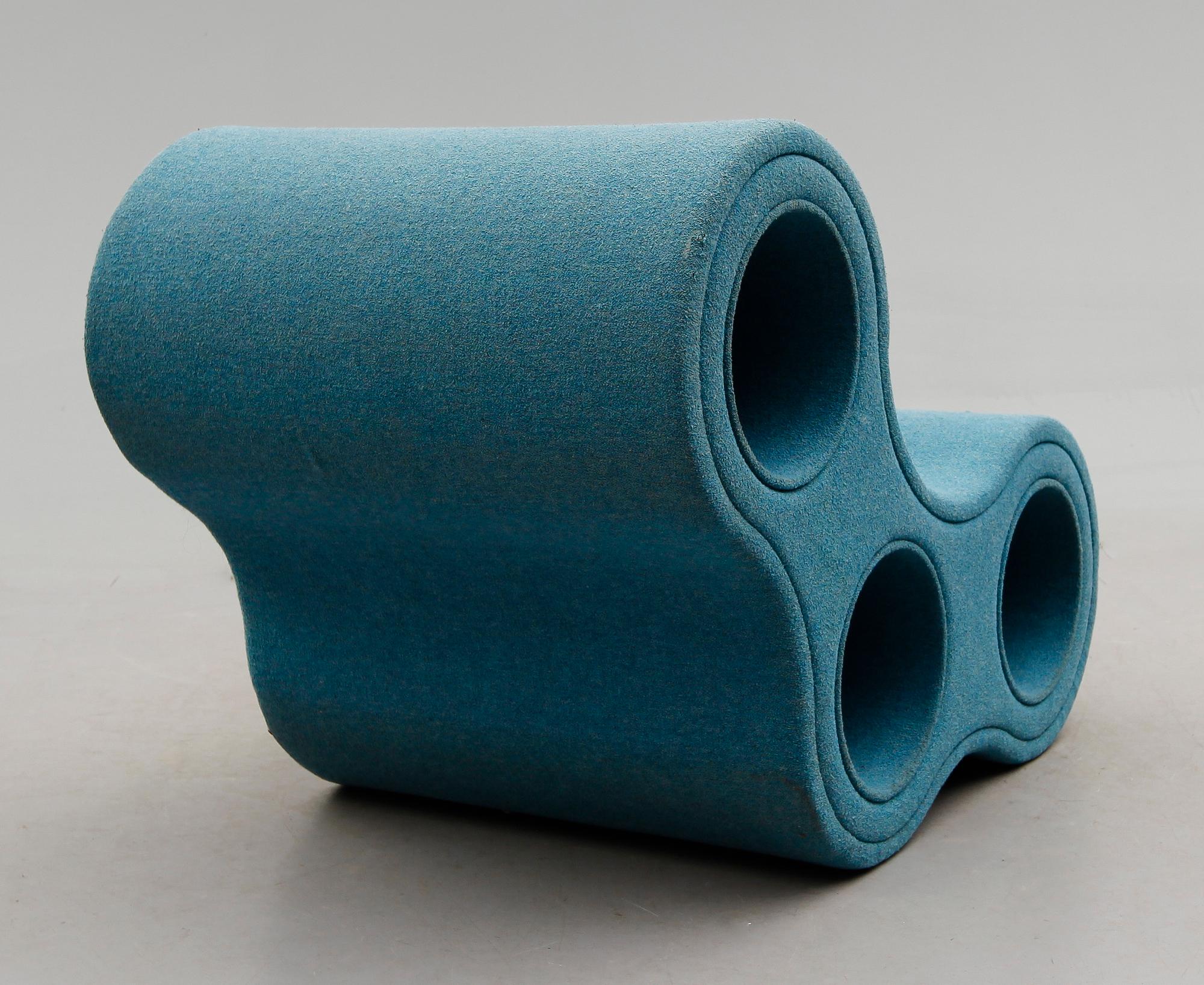 FÅTÖLJ, "Round One", Leif Jørgensen, Hay, 1900-talets senare del.