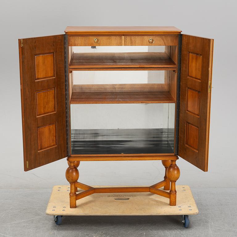 A 1950's mahogany cabinet by Eugen Höglund.