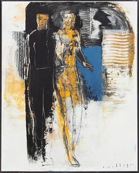 TORD LAGER, oil on canvas, signed.