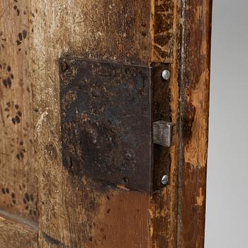 A painted cabinet, Värmland, dated 1847.
