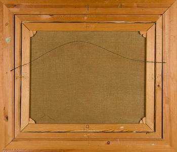 Ejnar Kohlmann, Pines and birches by the shore.