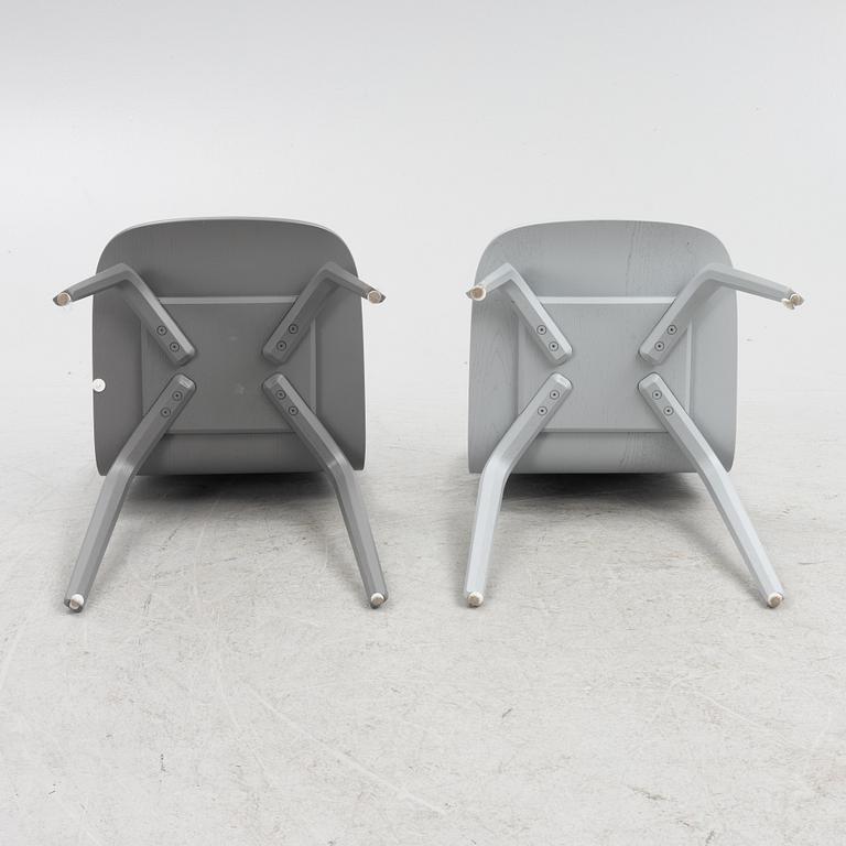 Mika Tolvanen, chairs, 6 pcs, "Visu", Muuto, Denmark.