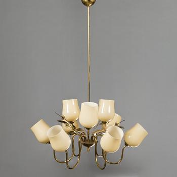 An early 1960's 'ER85/9' chandelier for Itsu.