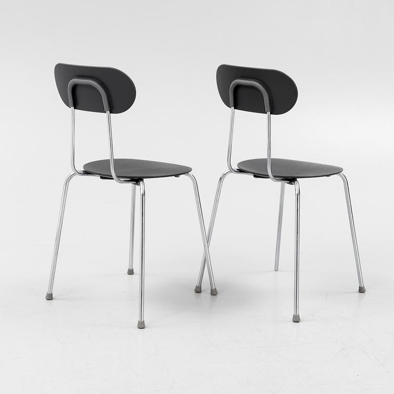 Enzo Mari, a set of twelve 'Mariolina' chairs form Magis, Italy.