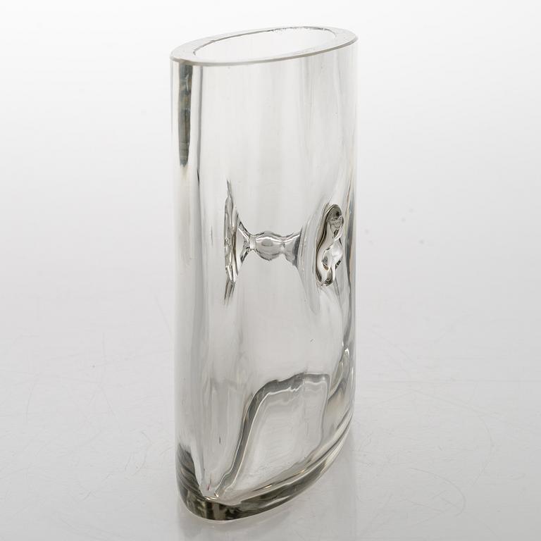 TAPIO WIRKKALA,  a 1960s glass vase, signed Tapio Wirkkala -3308.