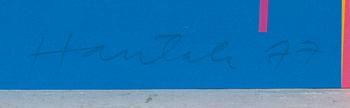 Portfolio with eleven serigraphs, signed and numbered 67/110, 1977.