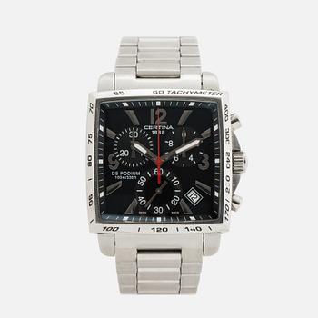 CERTINA, DS Podium (100m/330ft), chronograph, wristwatch, 38 x 38 mm.