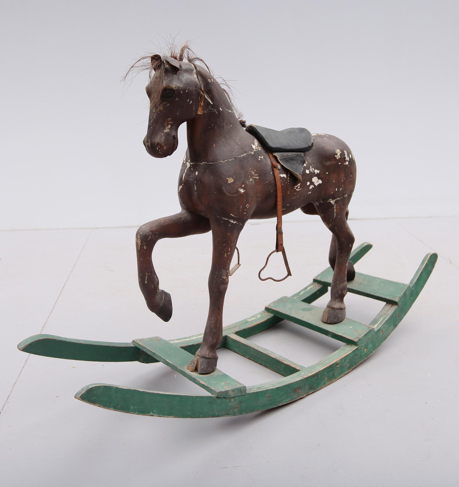 GUNGHÄST, troligen Gemla, 1900-talets början.