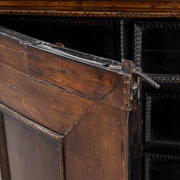 A Baroque cabinet, 18th Century.