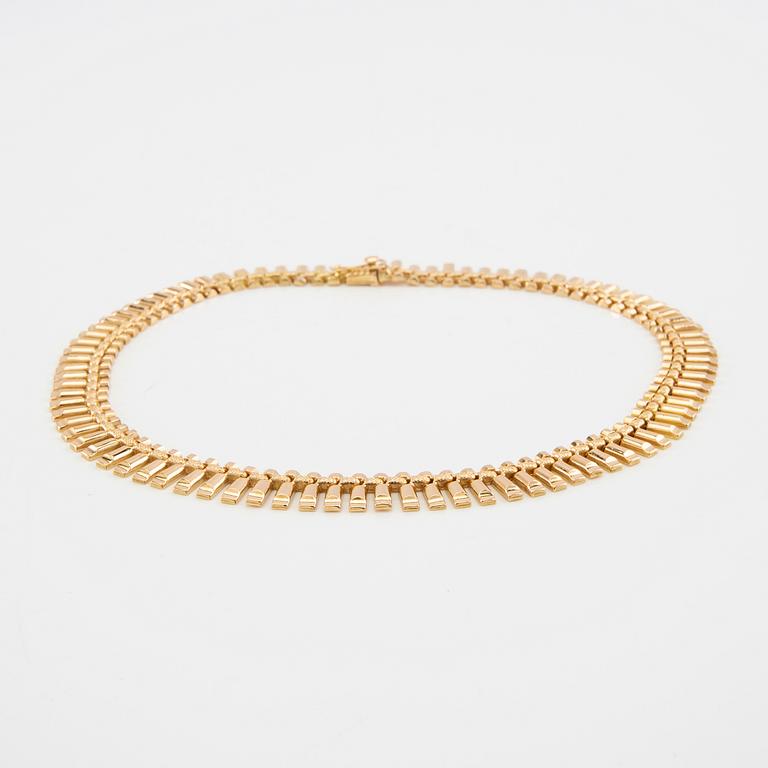 Necklace 18K gold, Antonio Caicchiolo Vicenza Italy.