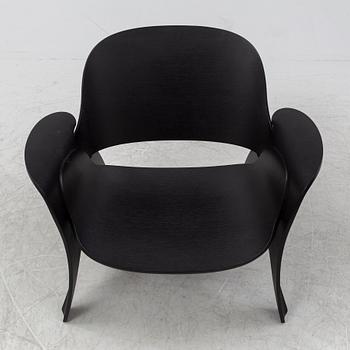 Chris Martin, a stained oak 'Rose chair', Massproductions.