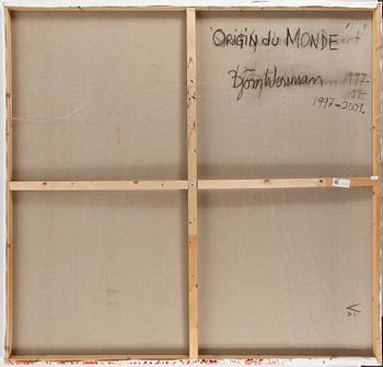 BJÖRN WESSMAN, oil on canvas, signed Björn Wessman and dated 1997-2009 on verso.