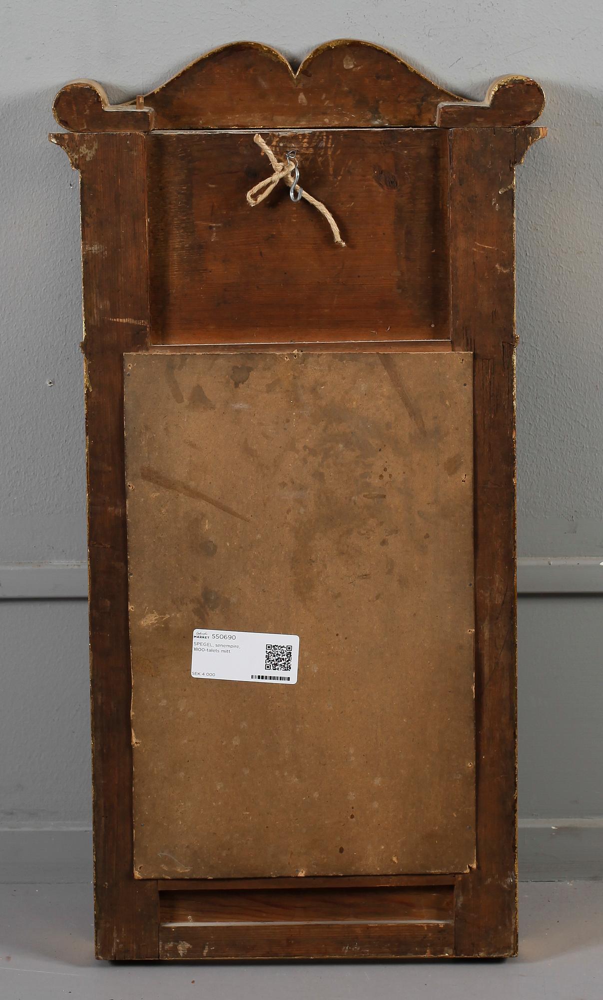 SPEGEL, senempire, 1800-talets mitt.