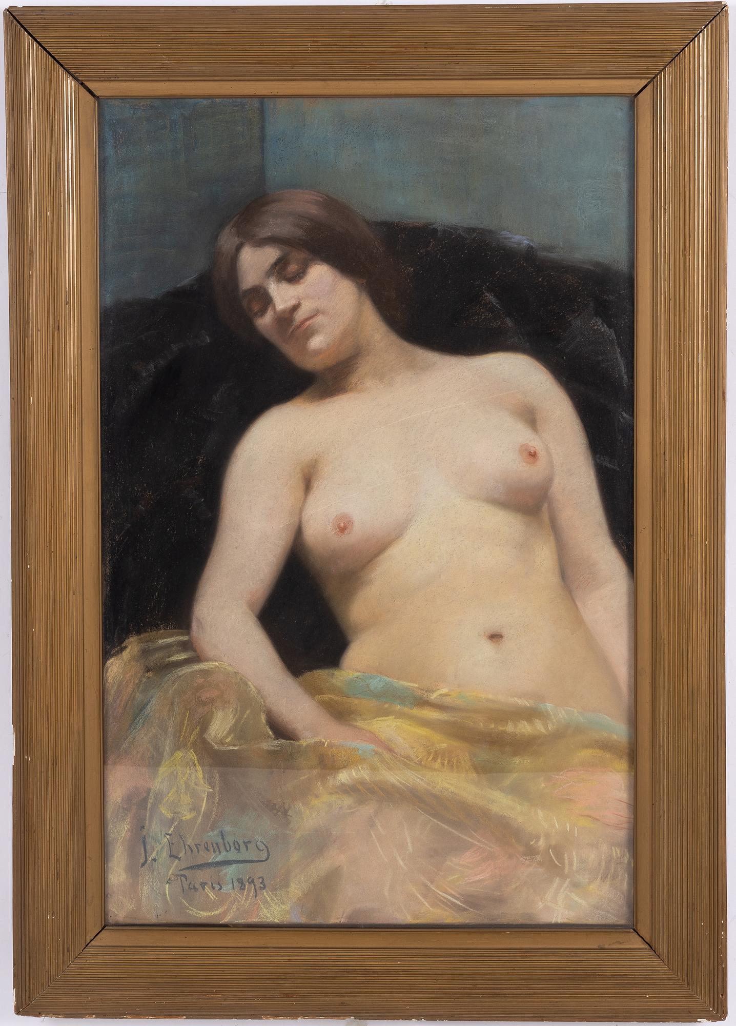 Ingrid Ehrenborg, Model study.