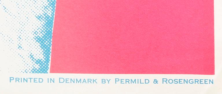 RICHARD BERNSTEIN, "Beatles" Nude Print, tryckt av Permild & Rosengren, Danmark, 1968.