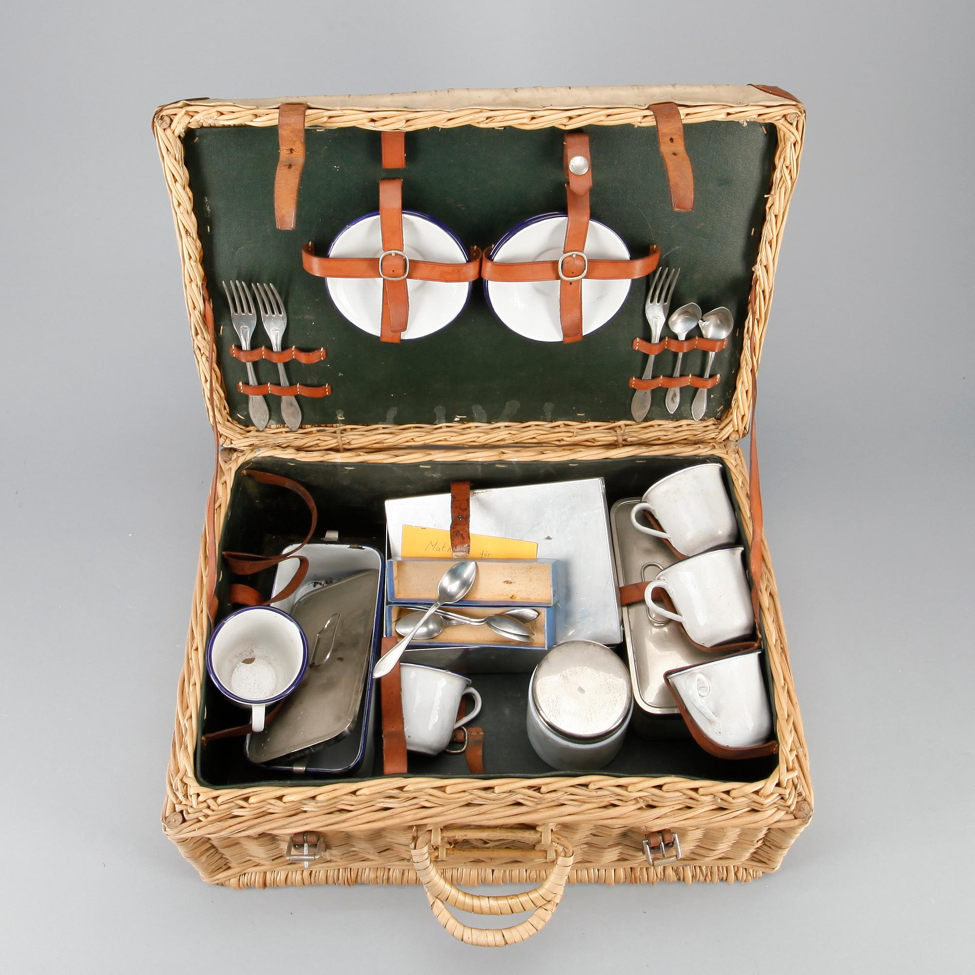 PICKNICKKORG, 1930-tal.