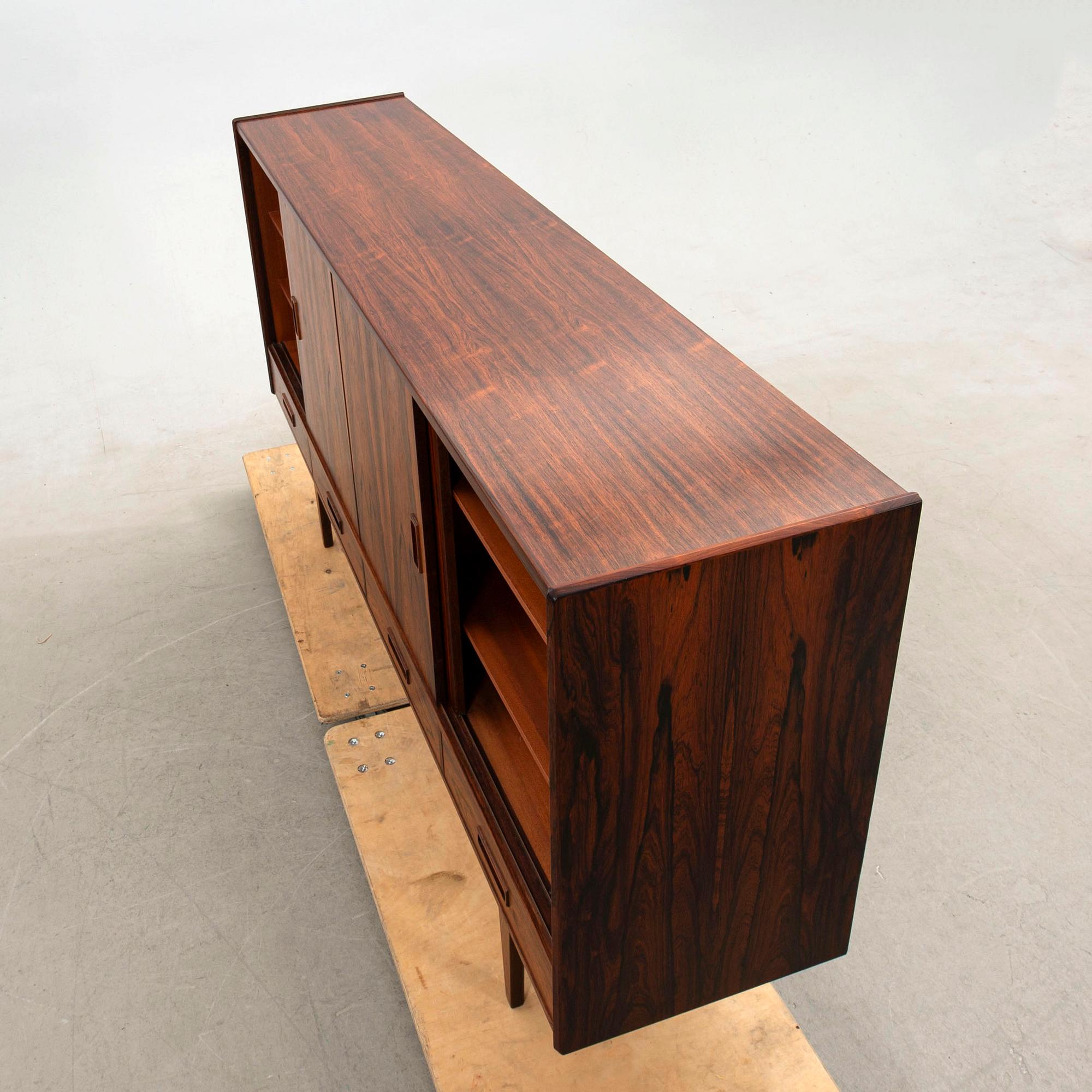 Børge Seindal Sideboard/Skåp för P Westergaard møbelfabrik Danmark 1970-tal.