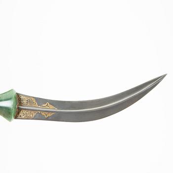 Khanjar, dagger, indopersian for the ottoman market, turn of the Century 1900.